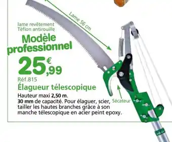 Provence Outillage Élagueur télescopique offre