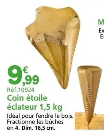 Provence Outillage Coin étoile éclateur offre