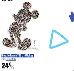 JouéClub Puzzle forme 727 p mickey offre