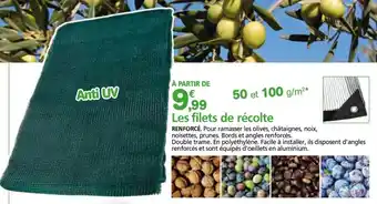 Provence Outillage Les filets de récolte offre