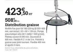 Espace emeraude Distribution graisse offre
