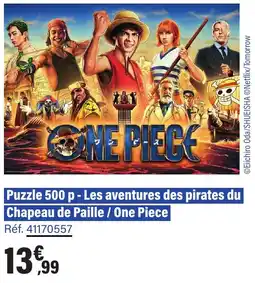JouéClub Puzzle 500 p les aventures des pirates du chapeau de paille one piece offre