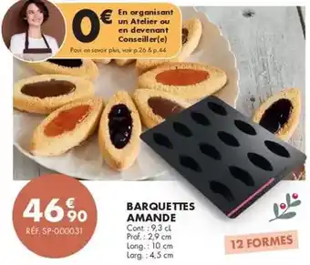 Guy Demarle Prof - barquettes amande offre