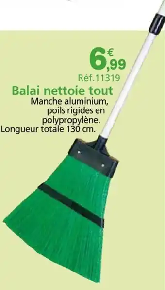 Provence Outillage Balai nettoie tout offre