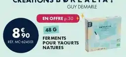 Guy Demarle Borealia - fer ments pour yaourts natures offre