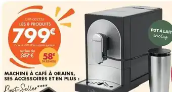 Guy Demarle Machine à café à grains, ses accessoires et en plus offre
