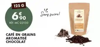 Guy Demarle Cafe en grains aromatise chocolat offre