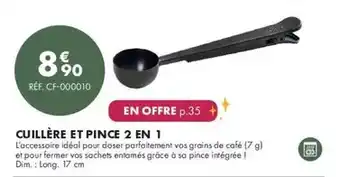 Guy Demarle Dim - cuillère et pince 2 en 1 offre