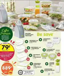 Guy Demarle Total - 2 récipients lunch box + couvercles offre