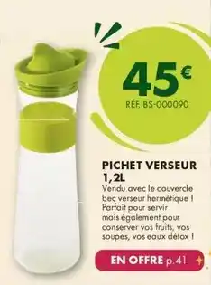 Guy Demarle Pichet verseur 1,2l offre