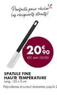 Guy Demarle Spatule fine haute temperature offre