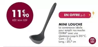 Guy Demarle Mini louche offre