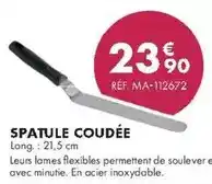 Guy Demarle Spatule coudee offre