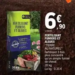 E.Leclerc Fertilisant fumiers et algues offre