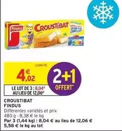 Intermarché Findus - croustibat offre