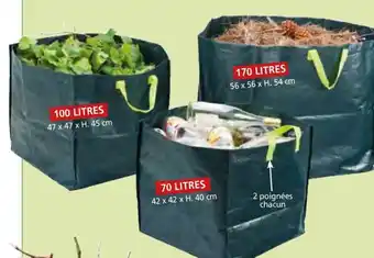 Provence Outillage Sacs de jardin carrés 200 g/m² offre
