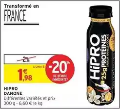 Intermarché Danone - hipro offre