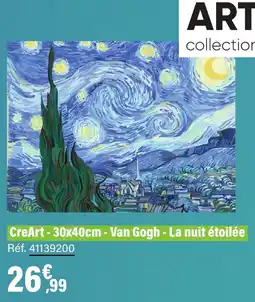 JouéClub Creart van gogh la nuit étoilée offre