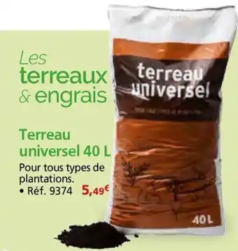Provence Outillage Terreau universel offre