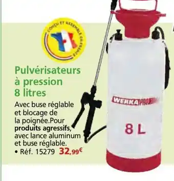 Provence Outillage Pulvérisateurs à pression offre