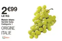 Monop' Raisin blanc offre