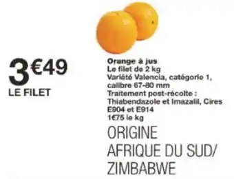 Monop' Orange à jus offre