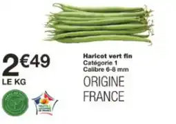 Monop' Haricot vert fin offre