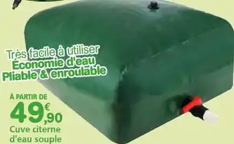 Provence Outillage Cuve citerne d'eau souple offre