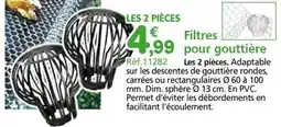 Provence Outillage Filtres pour gouttière offre