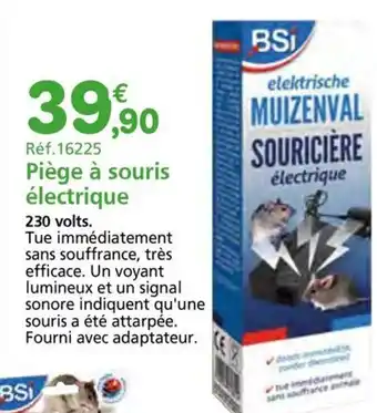 Provence Outillage Piège à souris électrique offre