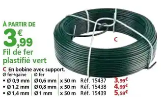 Provence Outillage En bobine avec support. offre