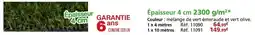 Provence Outillage Épaisseur 4 cm 2300 g/m² offre