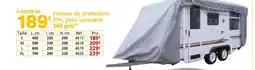 Provence Outillage Housse de protection PVC pour caravane offre