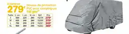 Provence Outillage Housse de protection pvc pour camping-car 160 g/m² offre