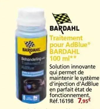Provence Outillage BARDAHL Traitement pour AdBlue offre