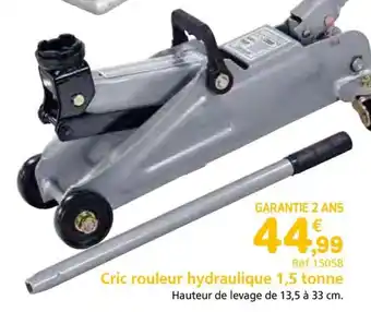 Provence Outillage Cric rouleur hydraulique 1,5 tonne offre