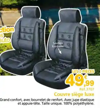 Provence Outillage Couvre siège luxe offre