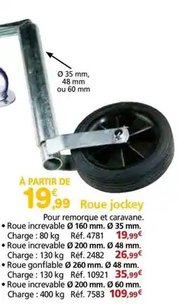 Provence Outillage Roue jockey offre