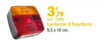 Provence Outillage Lanterne 4 fonctions offre