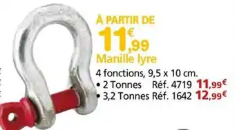 Provence Outillage Manille lyre offre