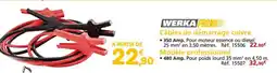 Provence Outillage WERKA PRO Câbles de démarrage cuivre offre