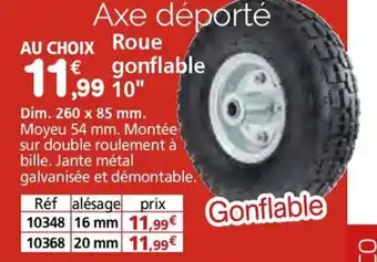 Provence Outillage Roue gonflable offre