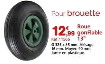 Provence Outillage Roue gonflable 13" offre