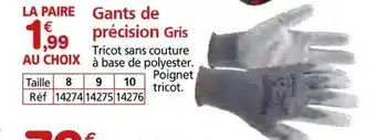 Provence Outillage Gants de précision Gris offre