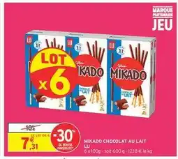 Intermarché MIKADO CHOCOLAT AU LAIT offre