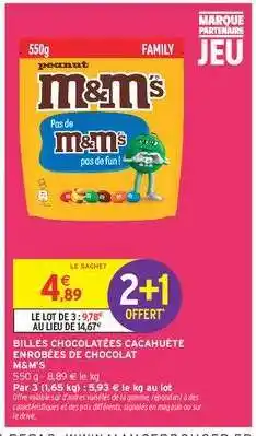 Intermarché M&M'S offre