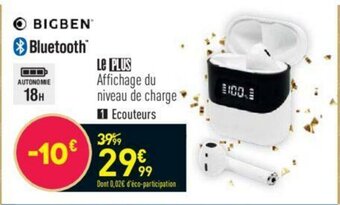 Conforama Ecouteurs offre