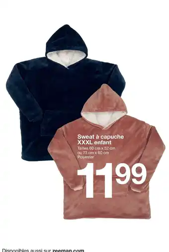 Zeeman Sweat à capuche offre