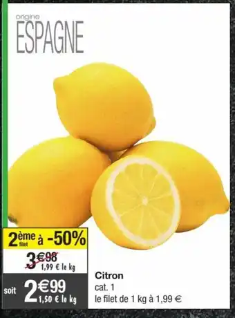 Migros Citron offre