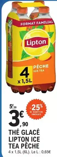 E.Leclerc Lipton - the glace ice tea pêche offre